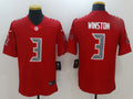 Men's Tampa Bay Buccaneers Jameis Winston #3 Red Game jersey