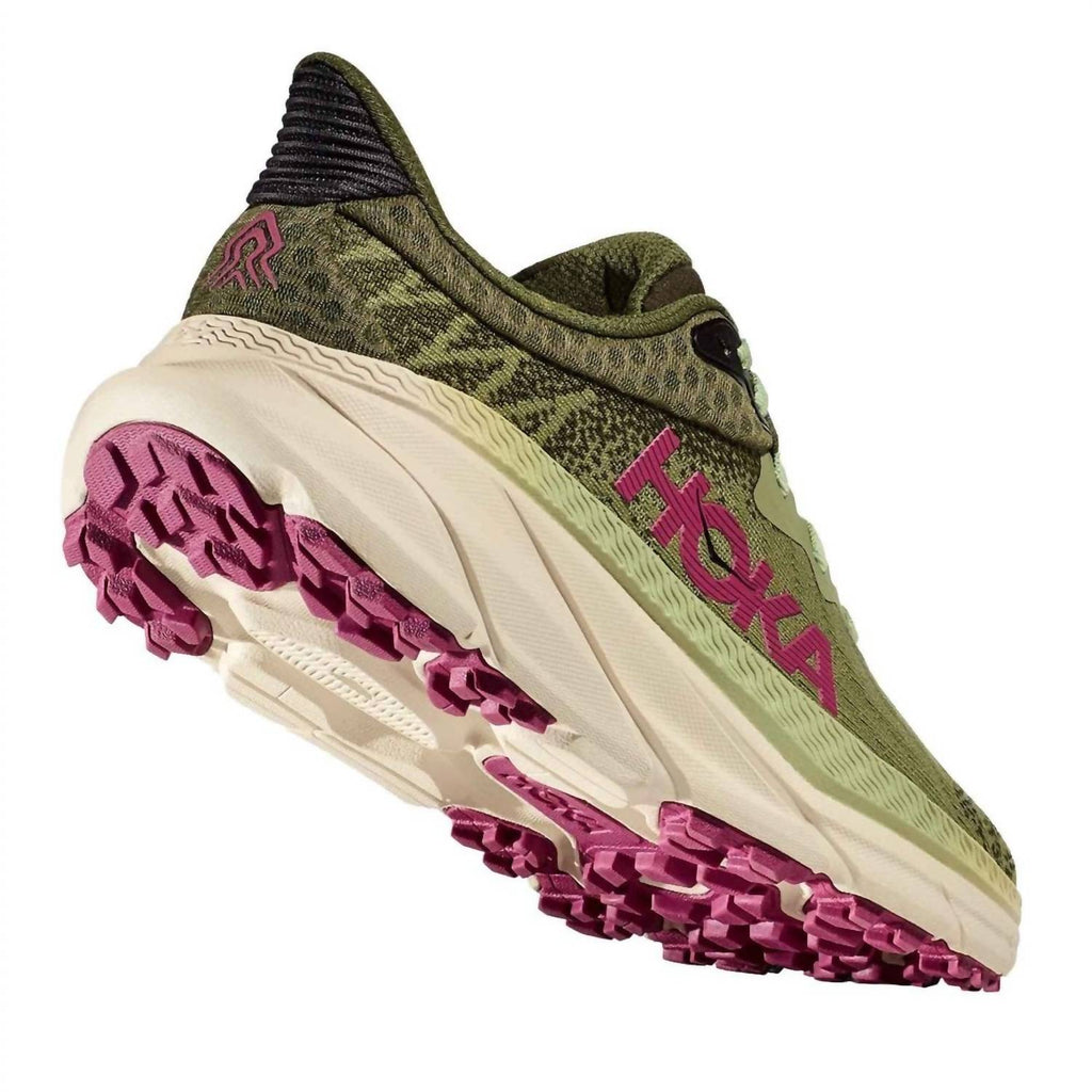 Women's Challenger 7 Trail Running Shoes In Forest Floor Beet Root
