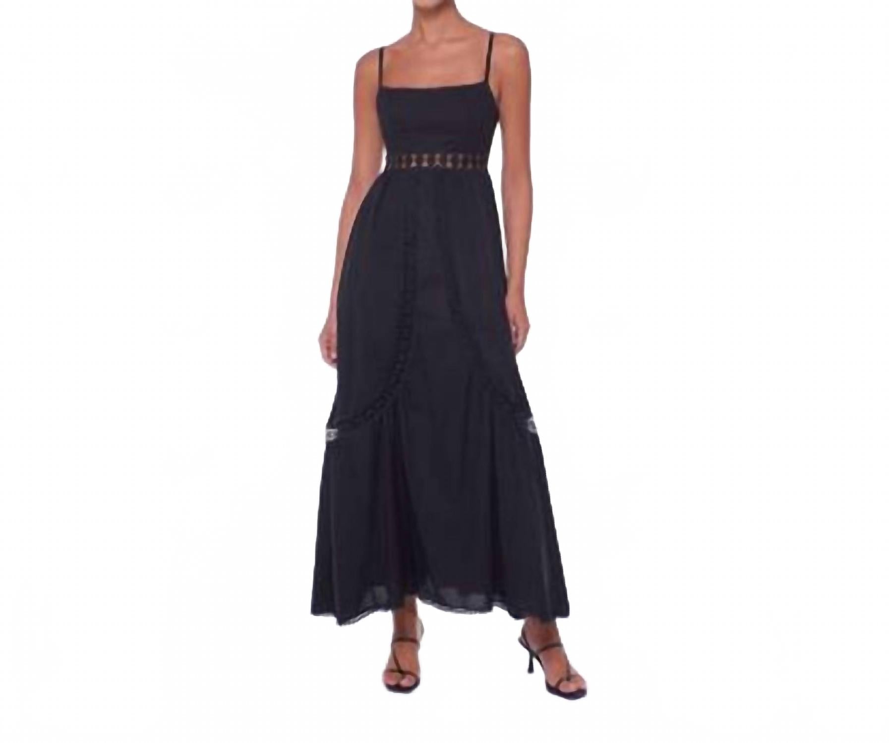 Charlotte Maxi Dress In Black