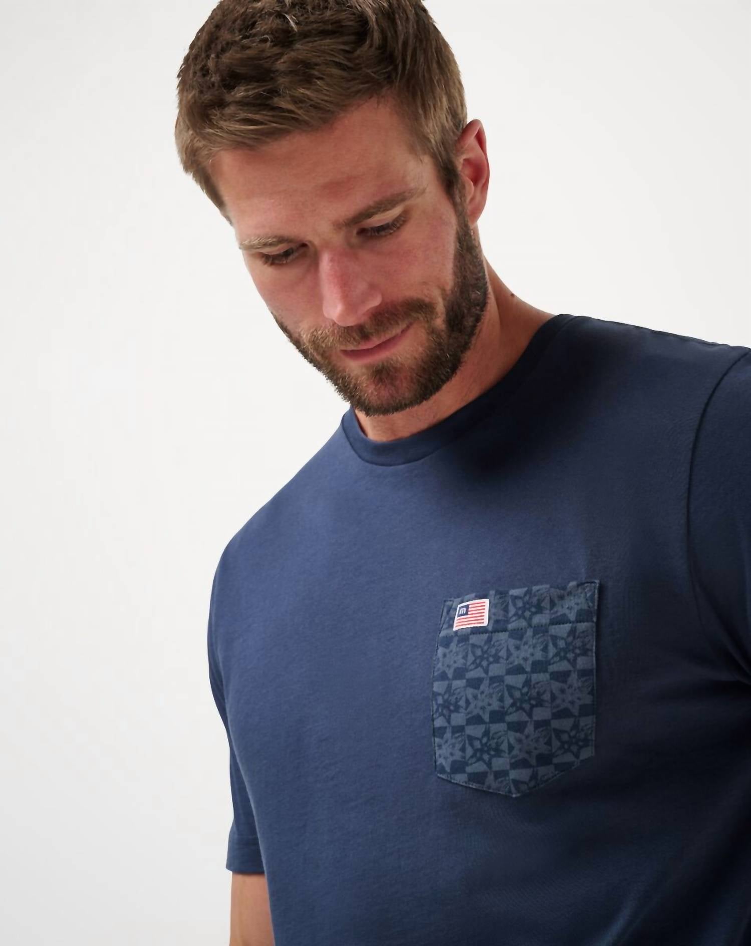 Good Ol Days Short Sleeve Tee In Total Eclipse
