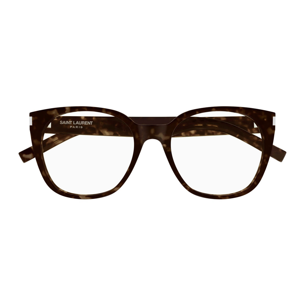 Rounded Square Sunglasses With Tortoiseshell Pattern And Silver Accents