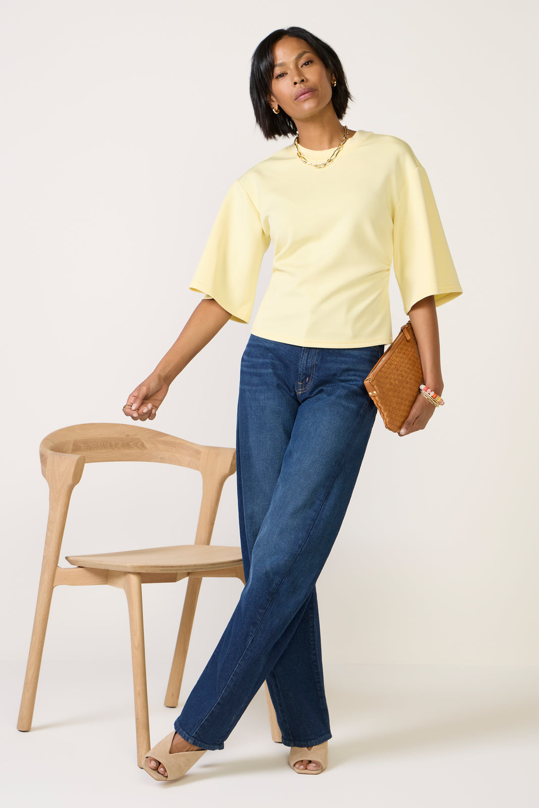 Women's Hayden Tailored Scuba Top