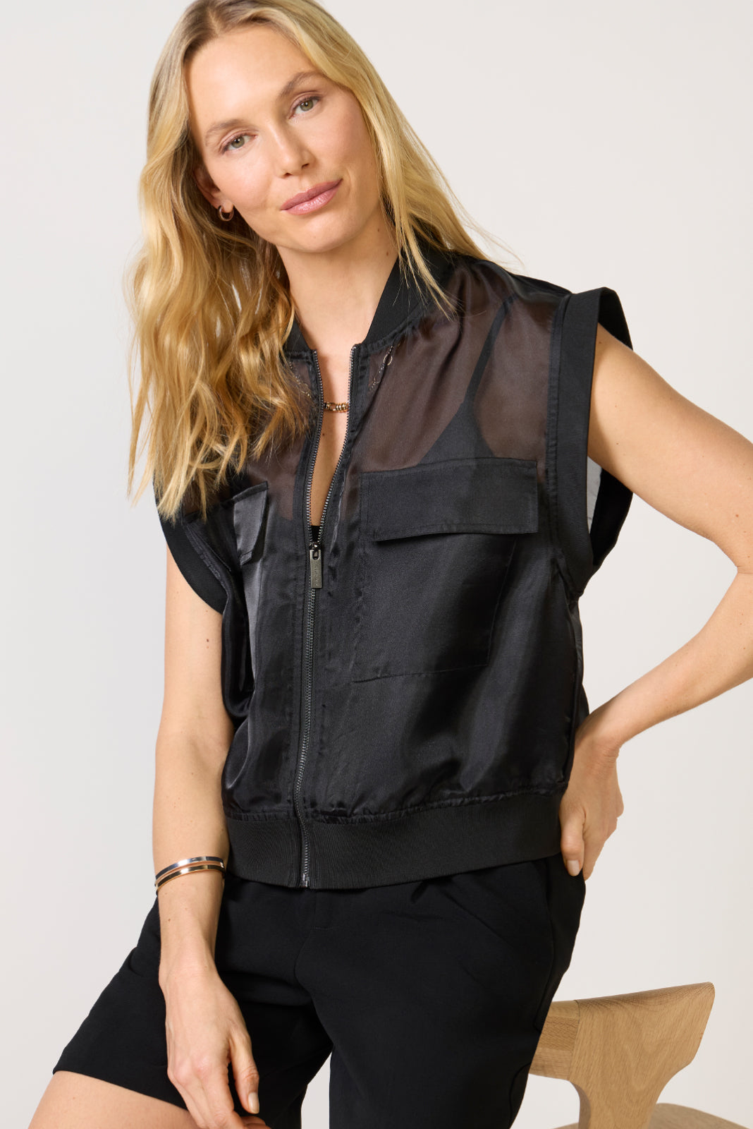 Women's Organza Vest