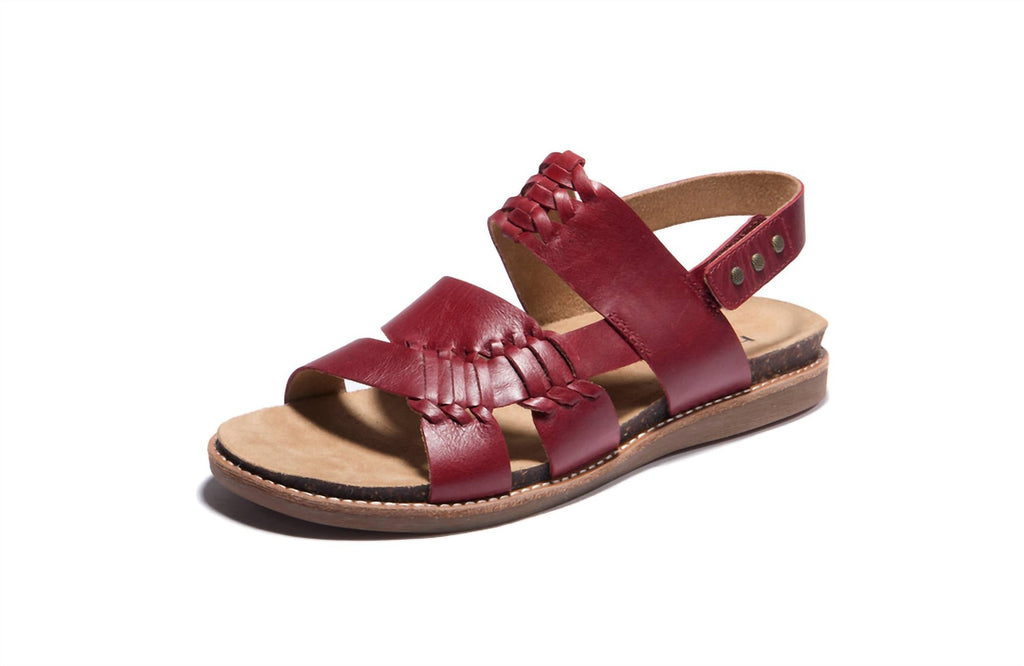 Women's Bella Sandals In Dark Red