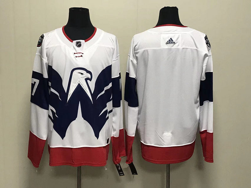 Men's Washington Capitals White 2023 NHL Stadium Series Primegreen Authentic Blank jersey