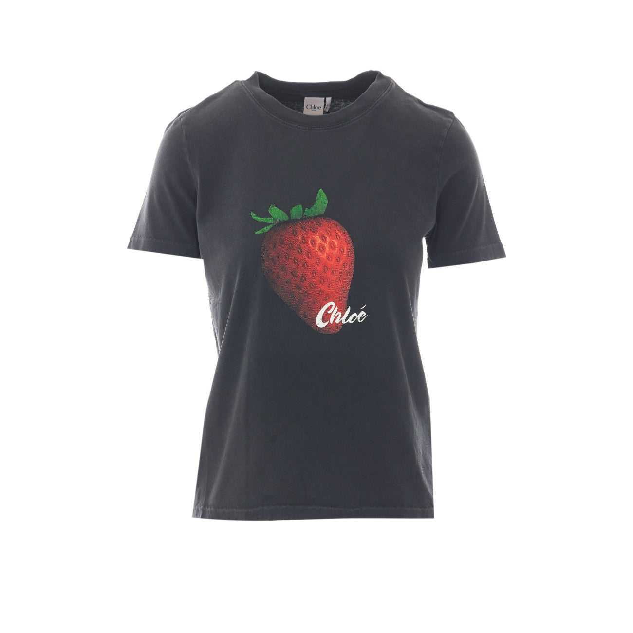 Chloe' Women Baby Fit T-Shirt With Logo
