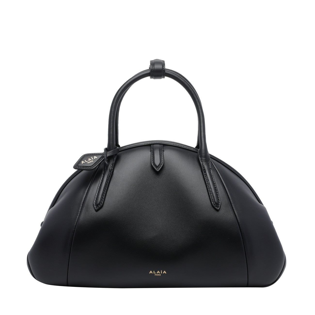 Alaia Women Bag With Top Handle And Calfskin Coin Purse