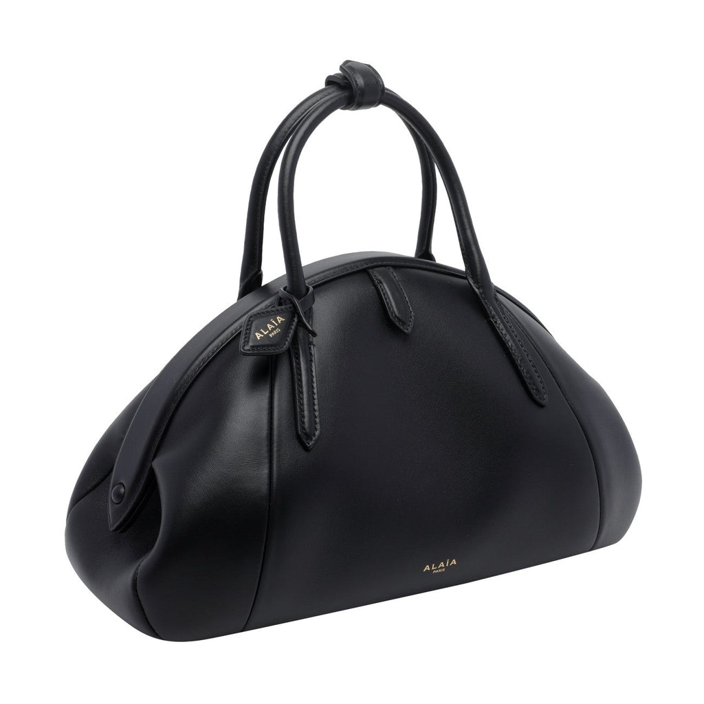 Alaia Women Bag With Top Handle And Calfskin Coin Purse