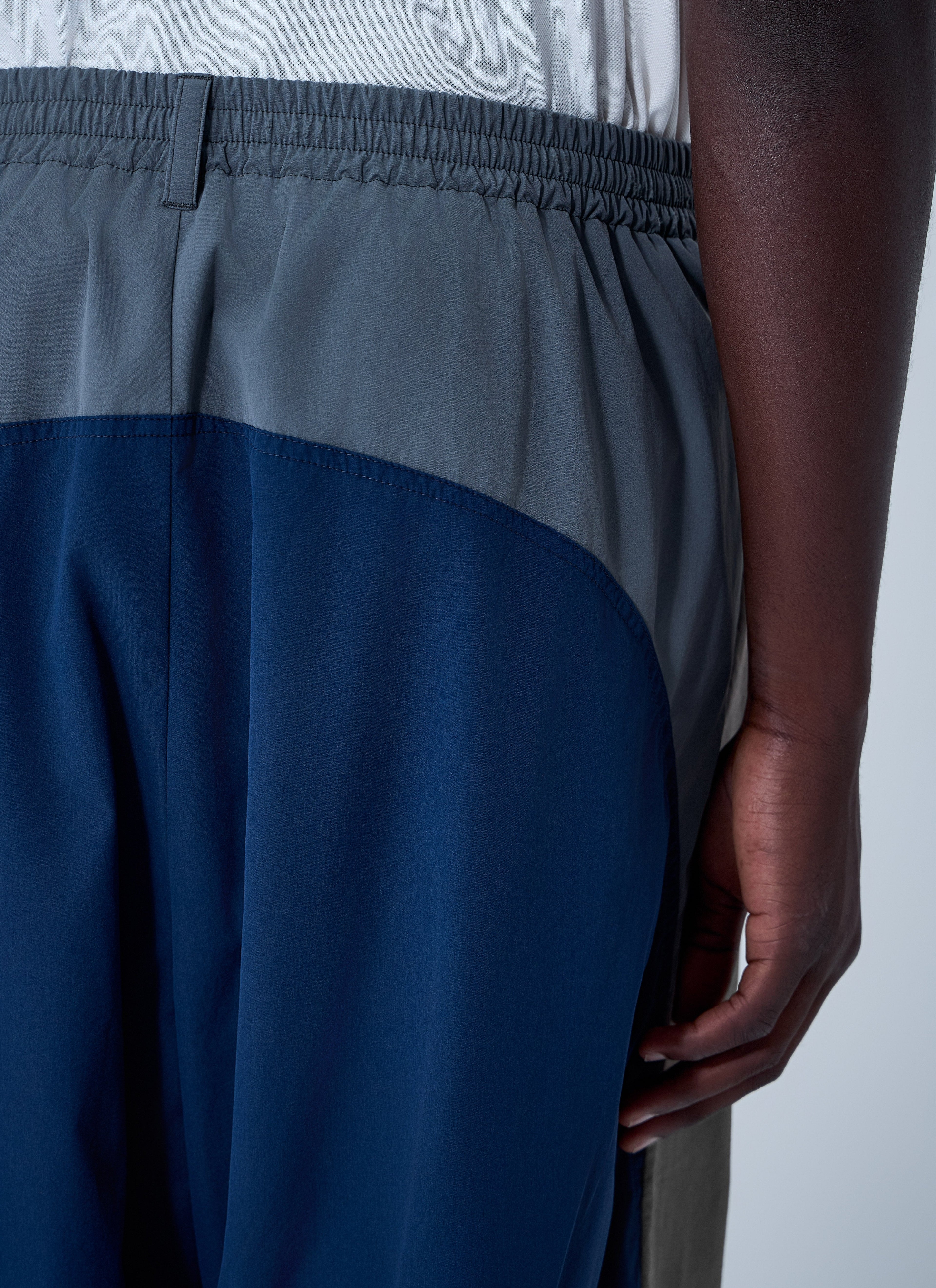 Balenciaga Men Washed Cotton Track Pants