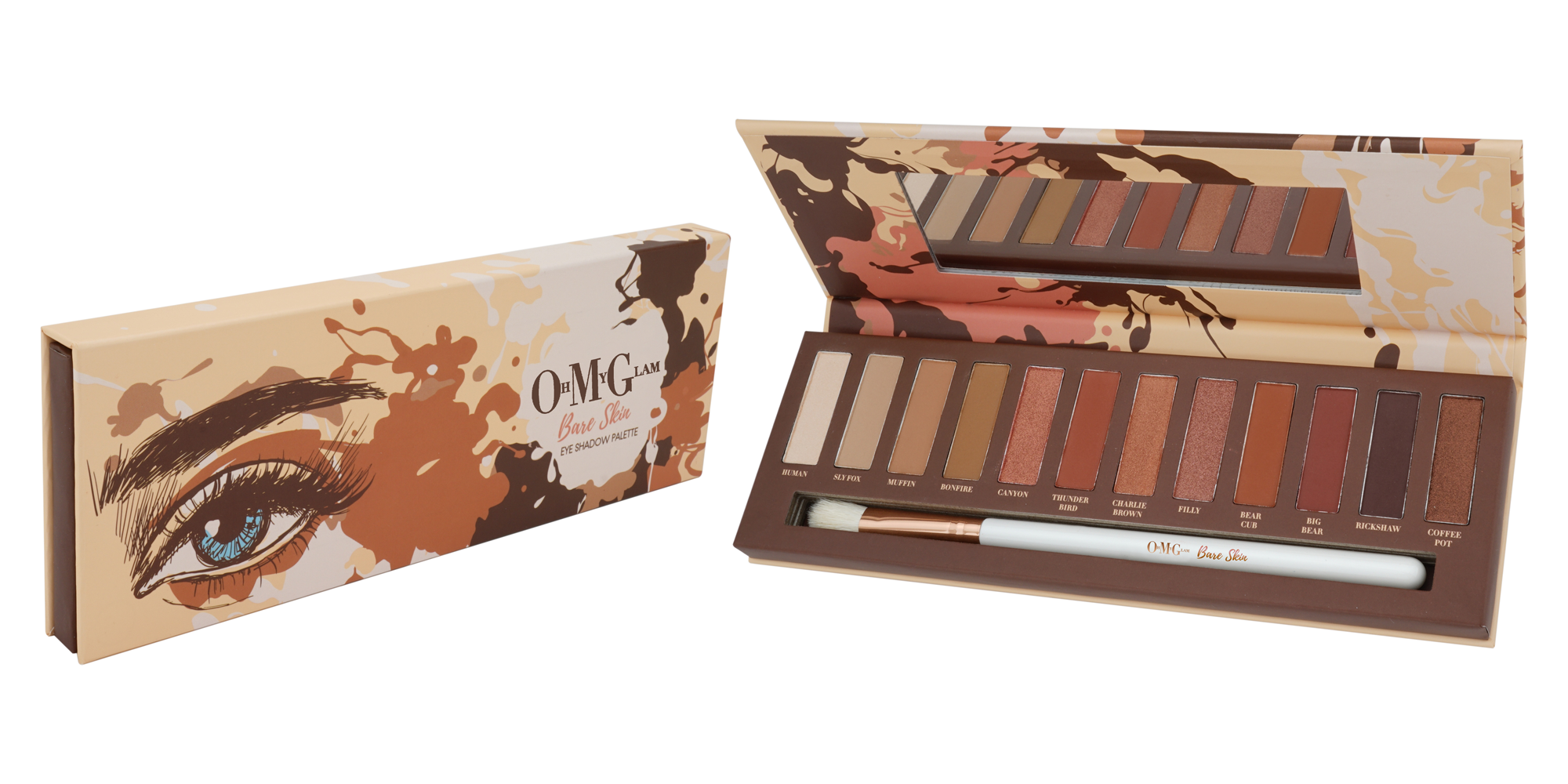 Bare Skin Eye Shadow Palette