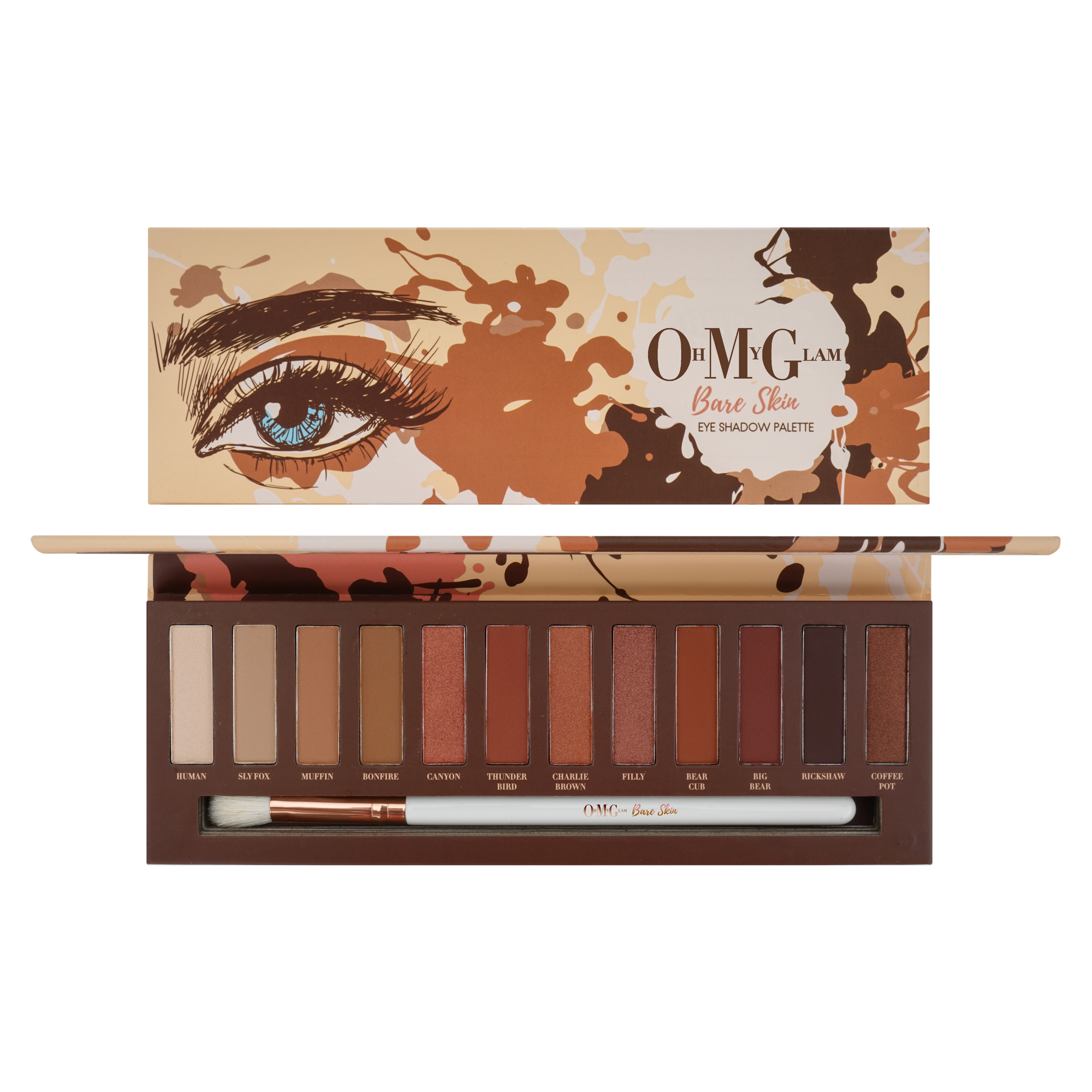 Bare Skin Eye Shadow Palette