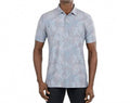 Patio Time Golf Polo In Heather Medium Grey
