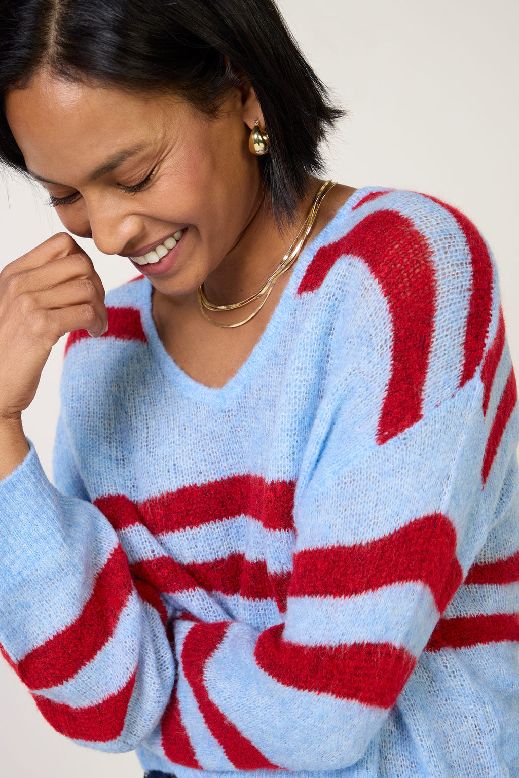 Women's Lucca Stripe Sweater Top