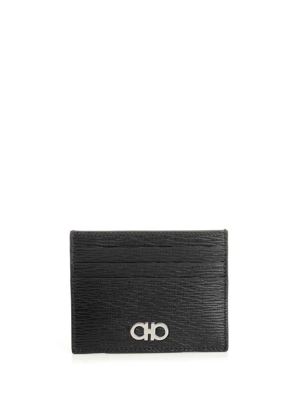 Ferragamo Men "Gancini" Credit Card Holder