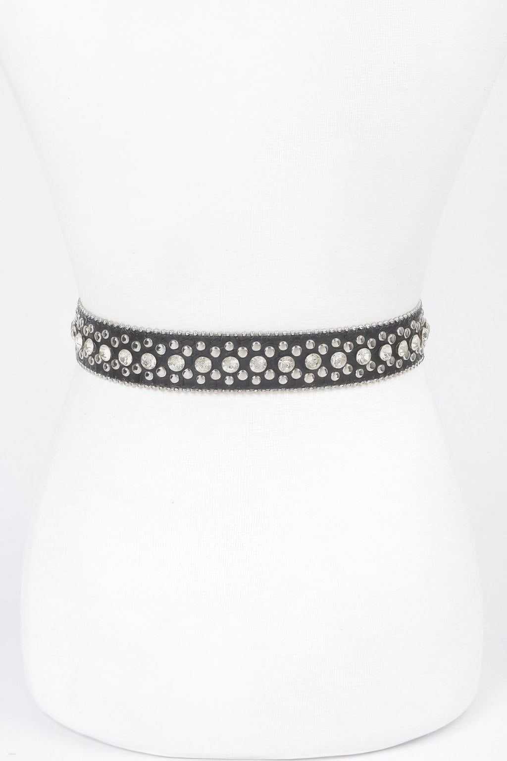 Studded Rhinestone Belt