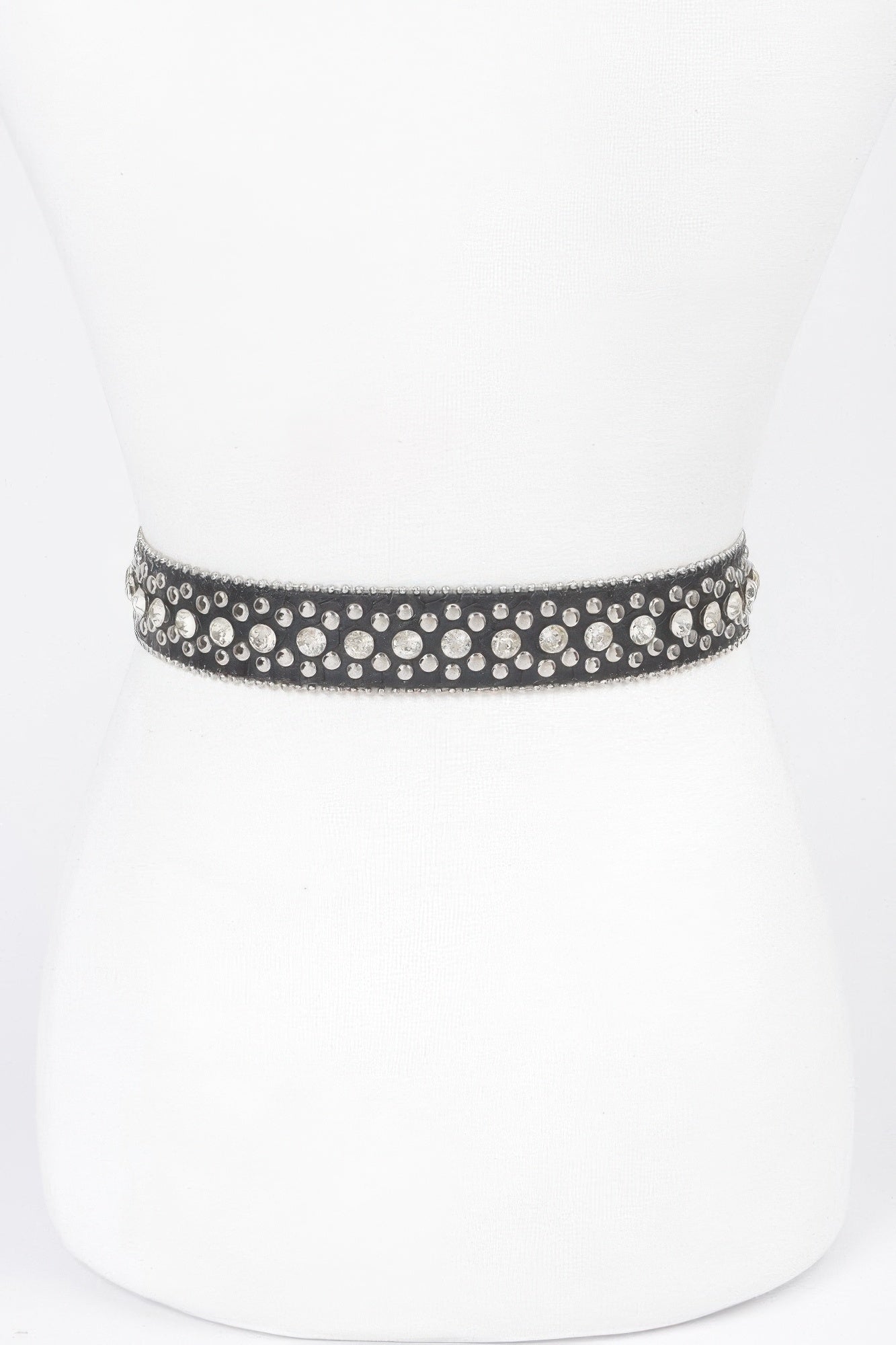 Studded Rhinestone Belt