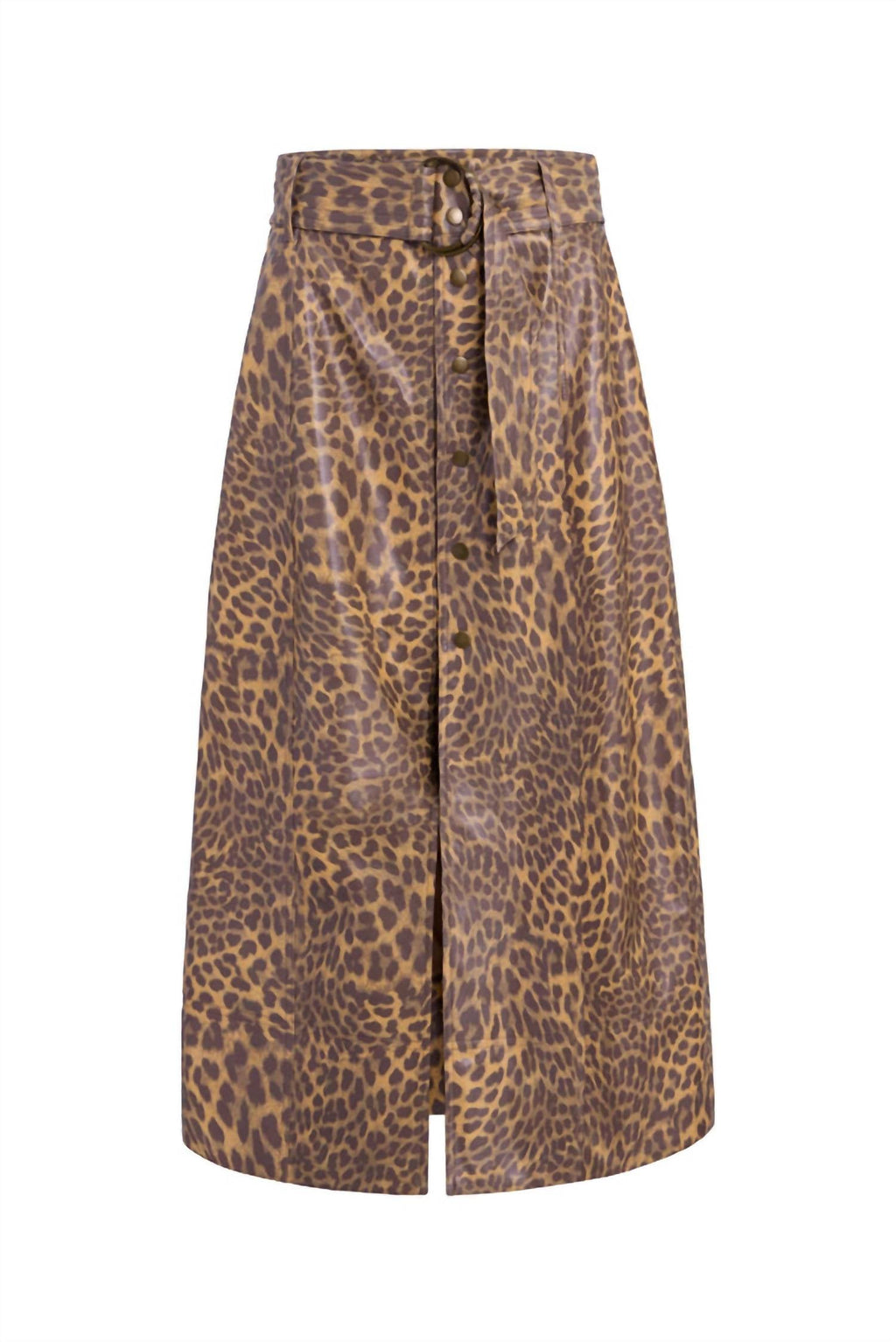 Chelsea Midi Skirt In Leopard