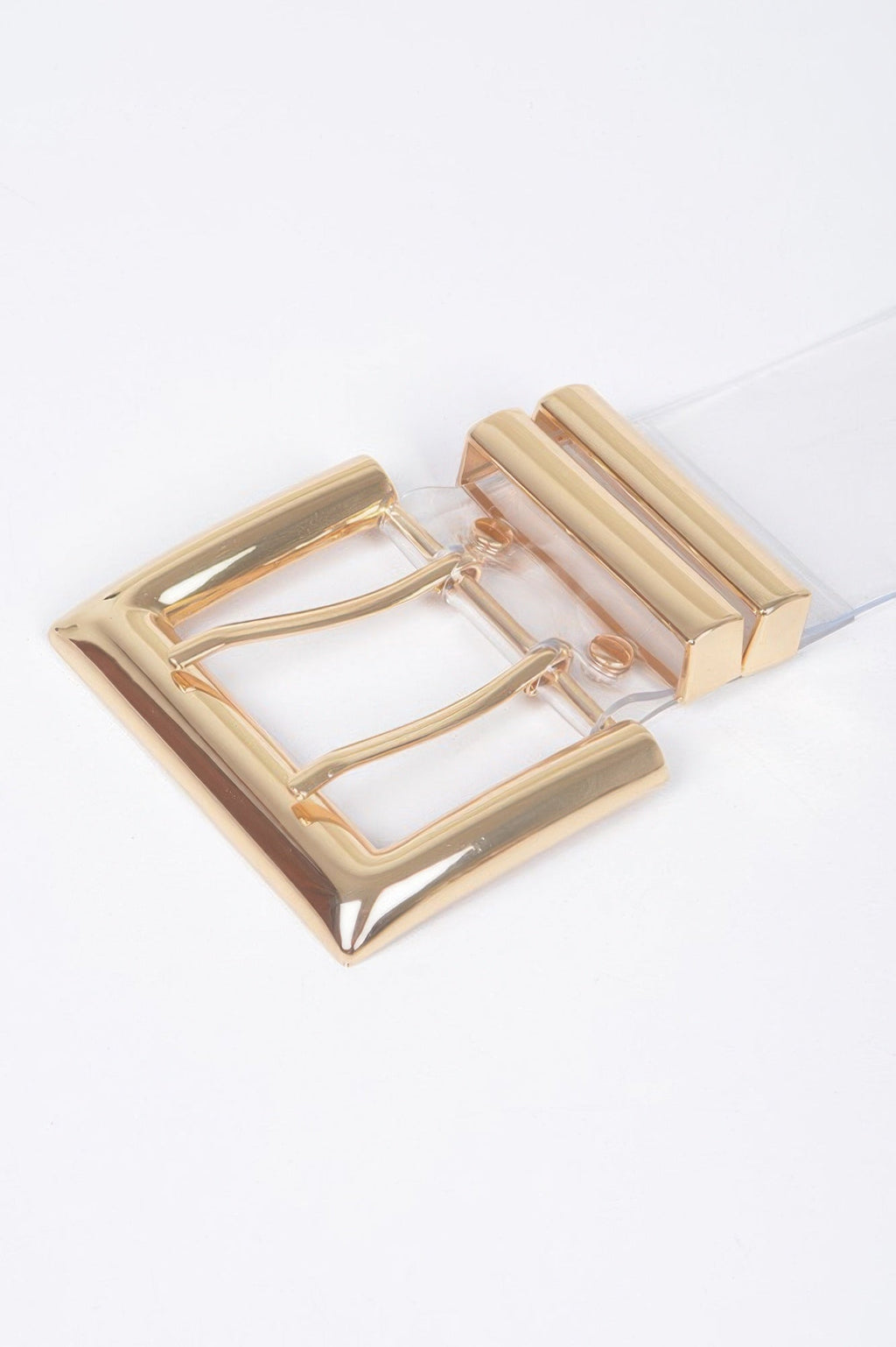 Metal Buckle Plus Size Elastic Belt