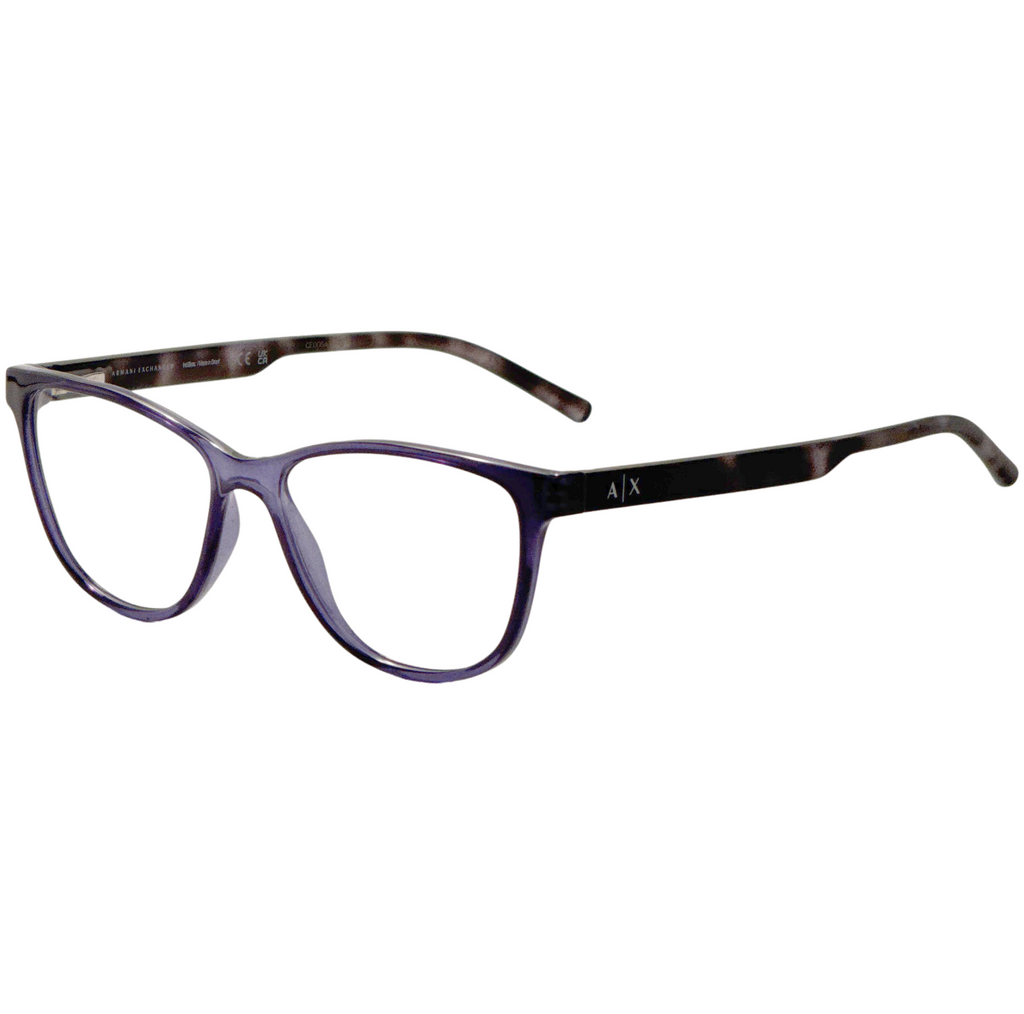 Armani Exchange Women's 53 mm Blue Opticals