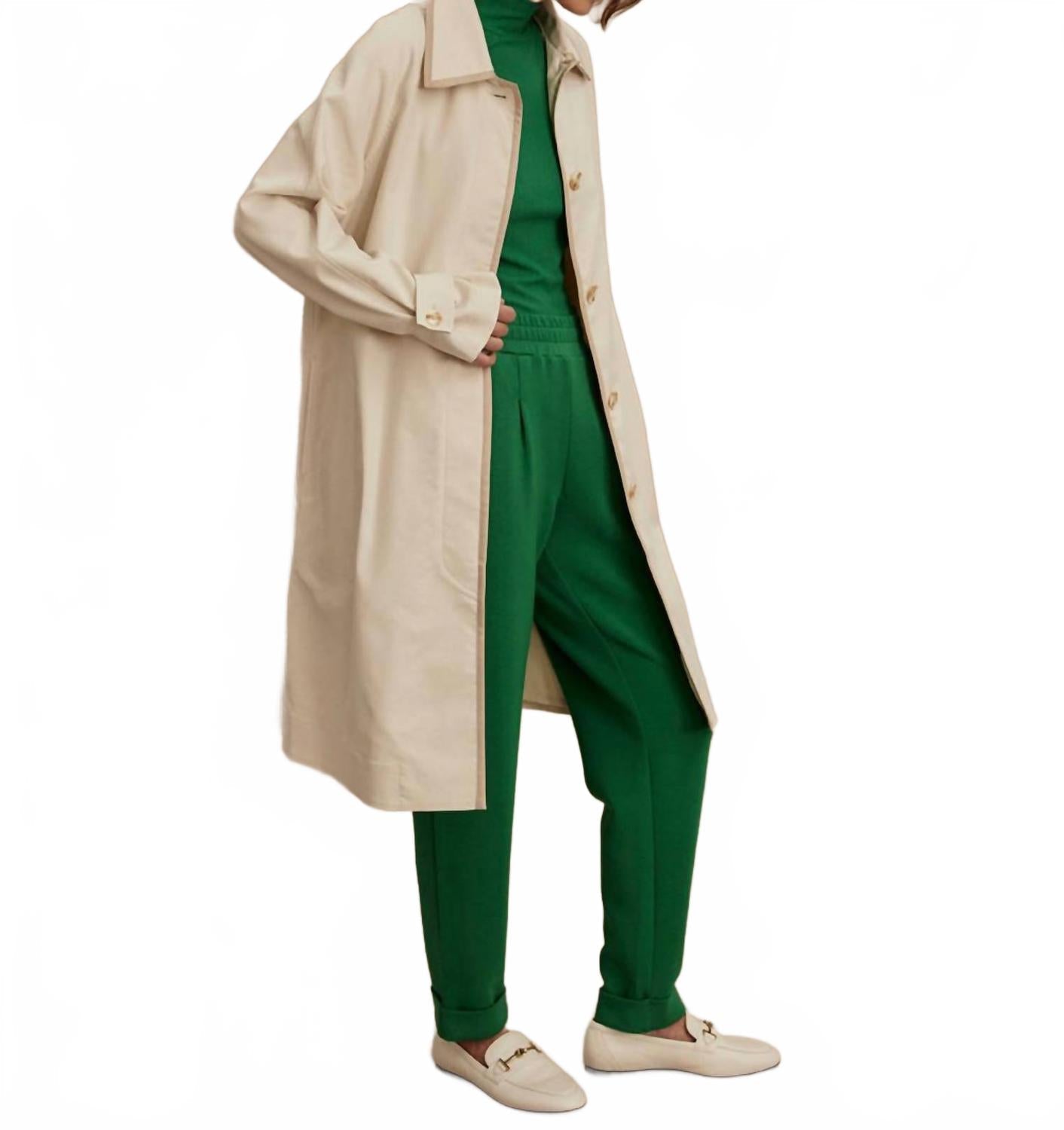 Stamford Car Coat In Birch