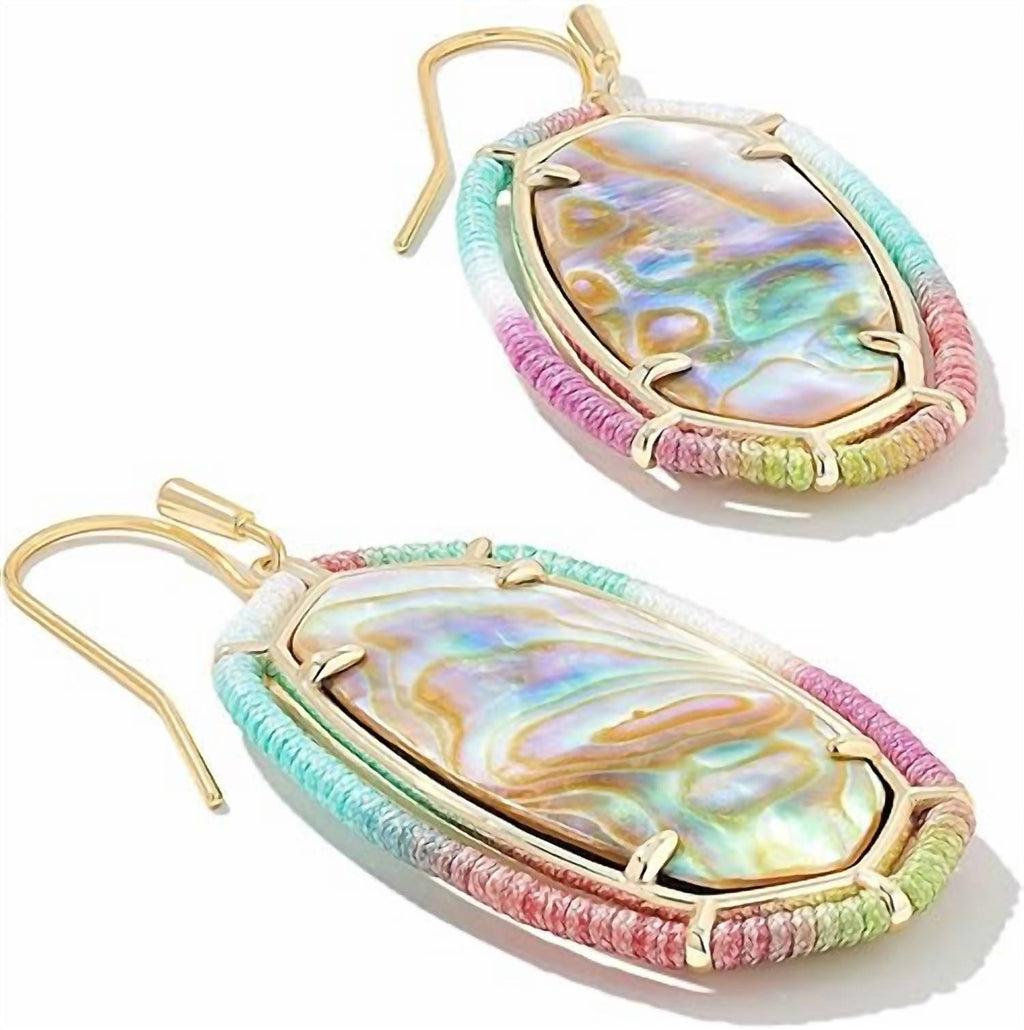 Women's Threaded Elle Earrings In Multi