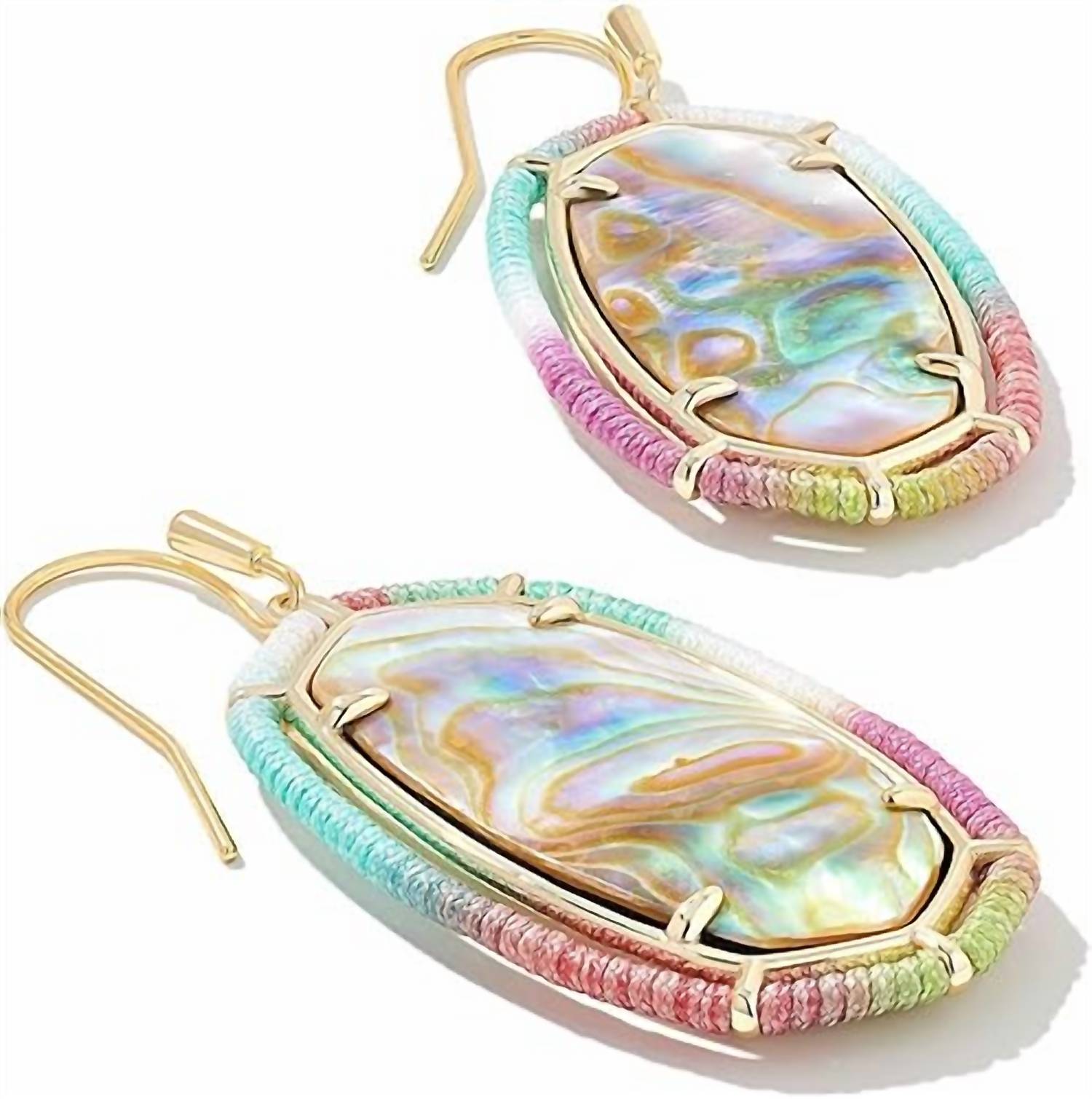 Women's Threaded Elle Earrings In Multi