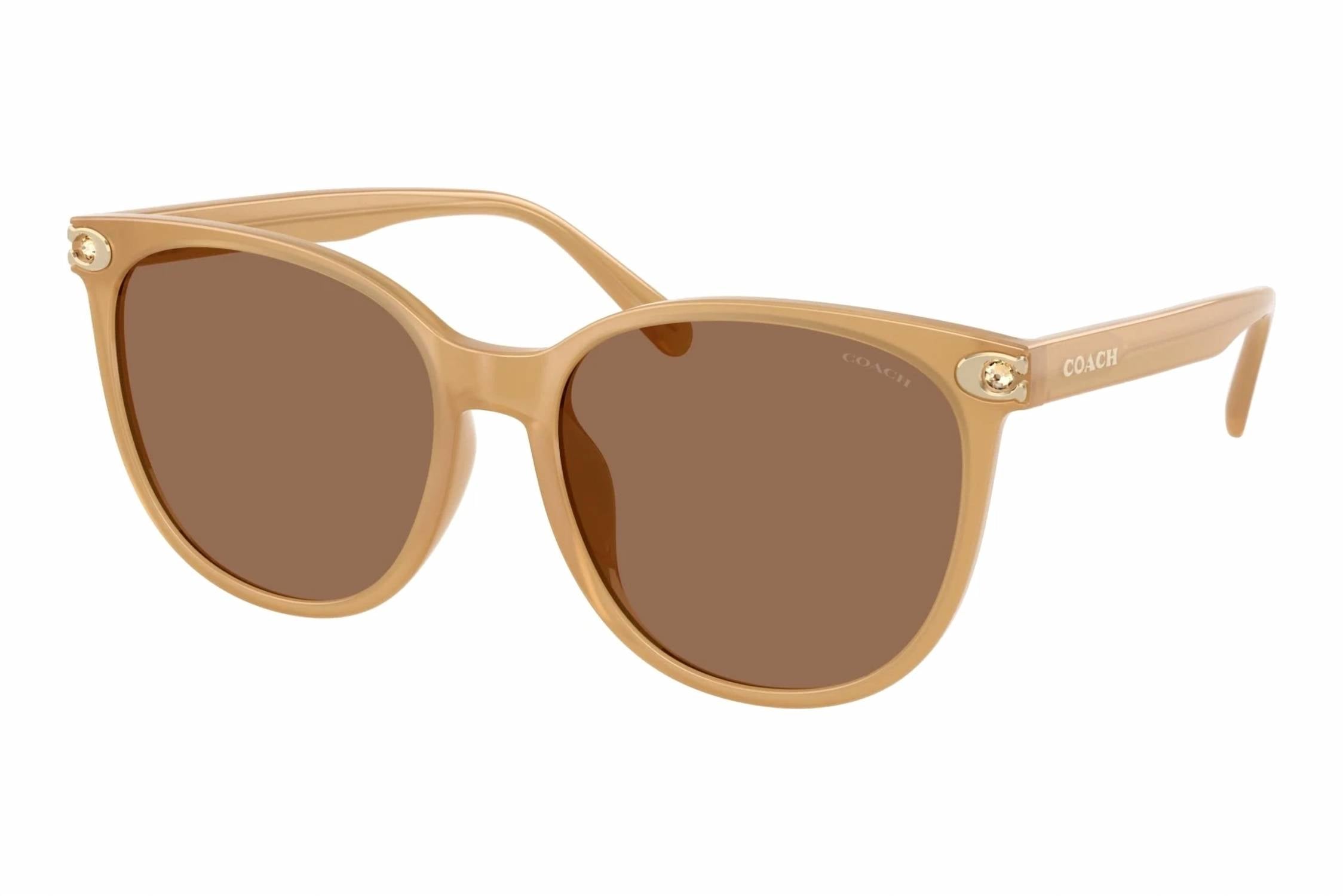 Women's Hc 8414Bd Sunglasses In Milky Tea / Brown Solid