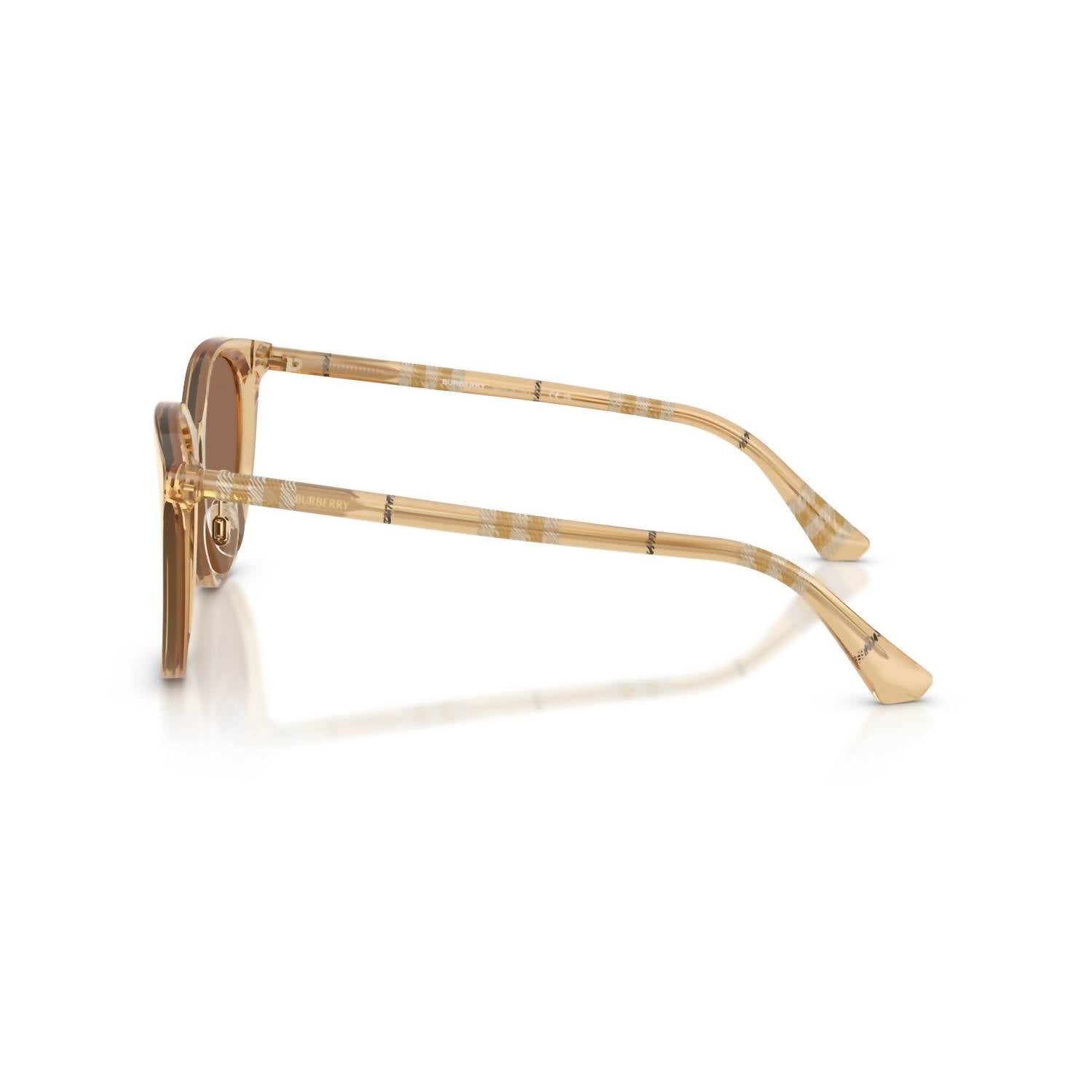 Women's Round Sunglasses In Beige