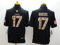 Men's Los Angeles Chargers Philip Rivers #17 Black Game Jersey1