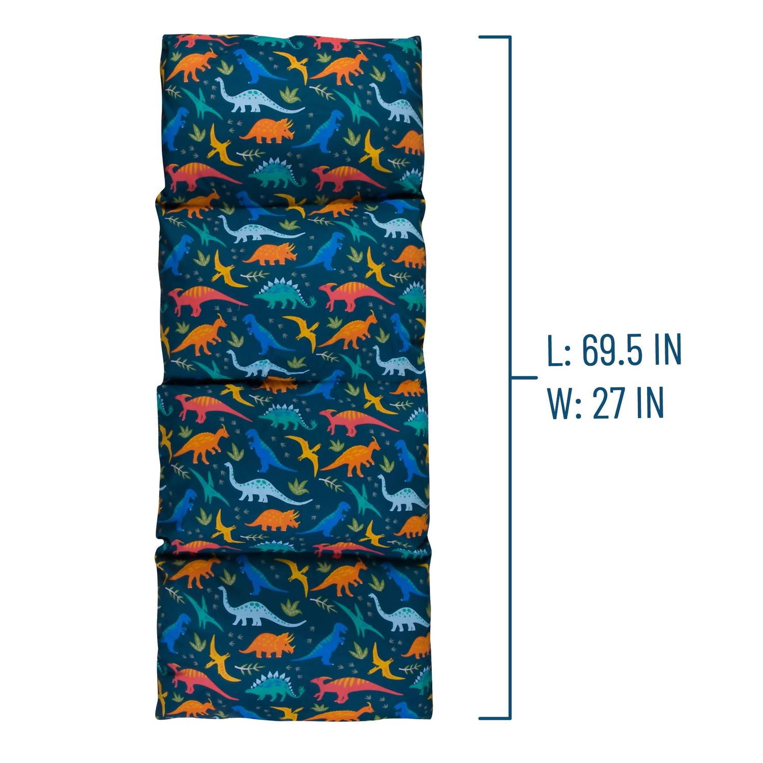 Jurassic Dinosaurs Pillow Lounger In Pattern