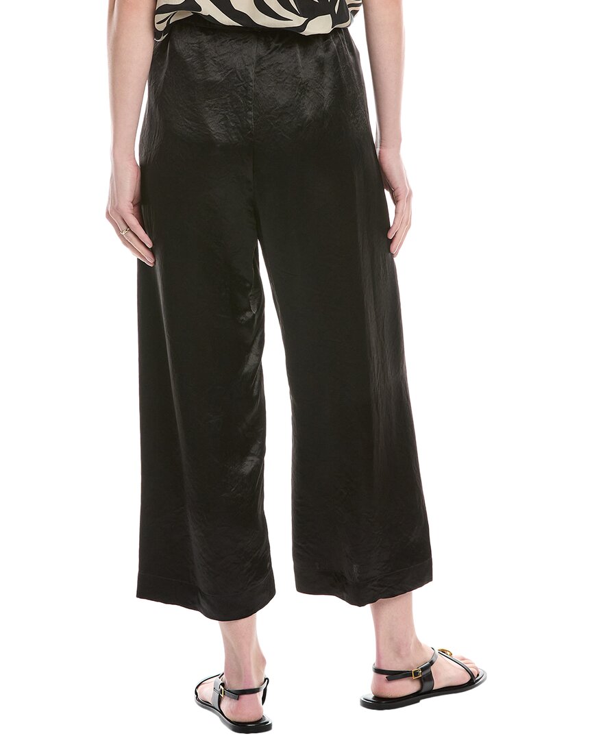 Enza Costa Hammered Satin Ankle Pant