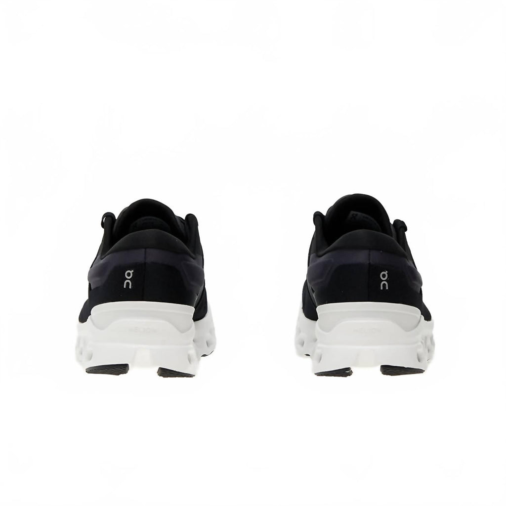 Men's Cloudstratus 3 Running Shoes In Black Frost
