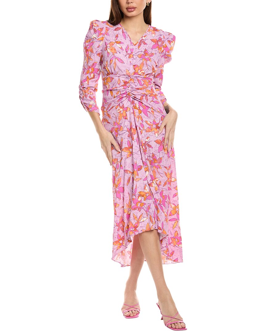 Isabel Marant E'toile Albisd Silk-Blended Maxi Dress