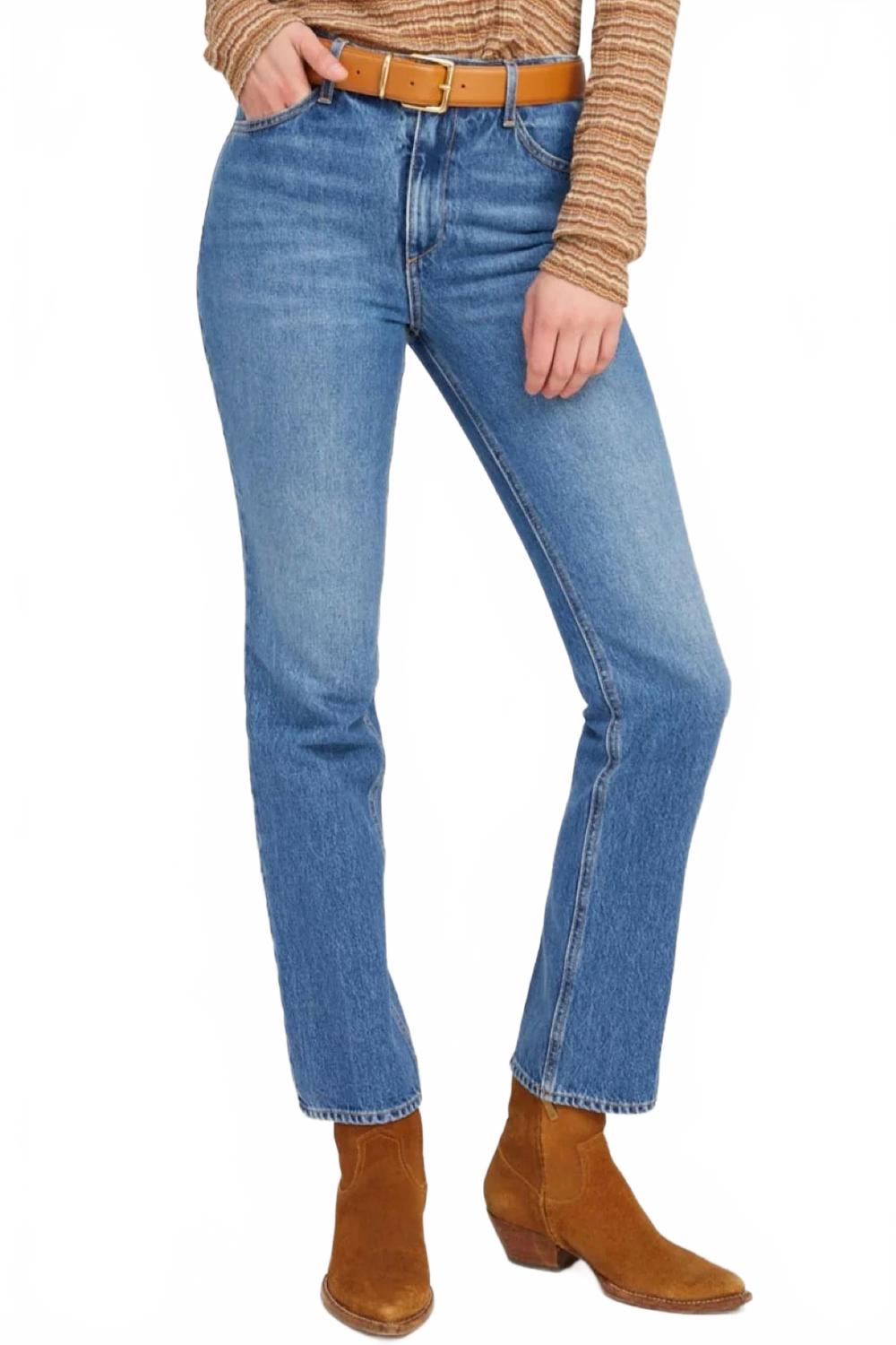 Slim Straight Jean In Edith