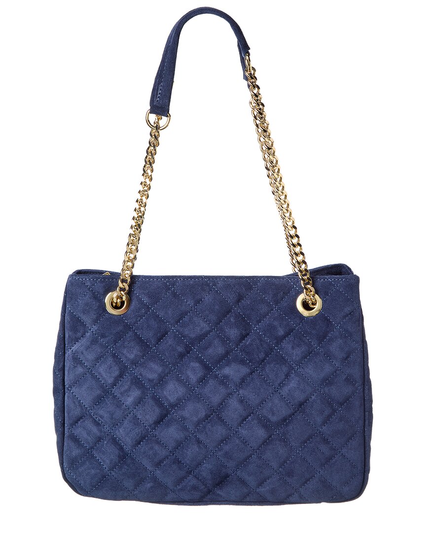 Isabella Rossetti Ravenna Suede Handbag