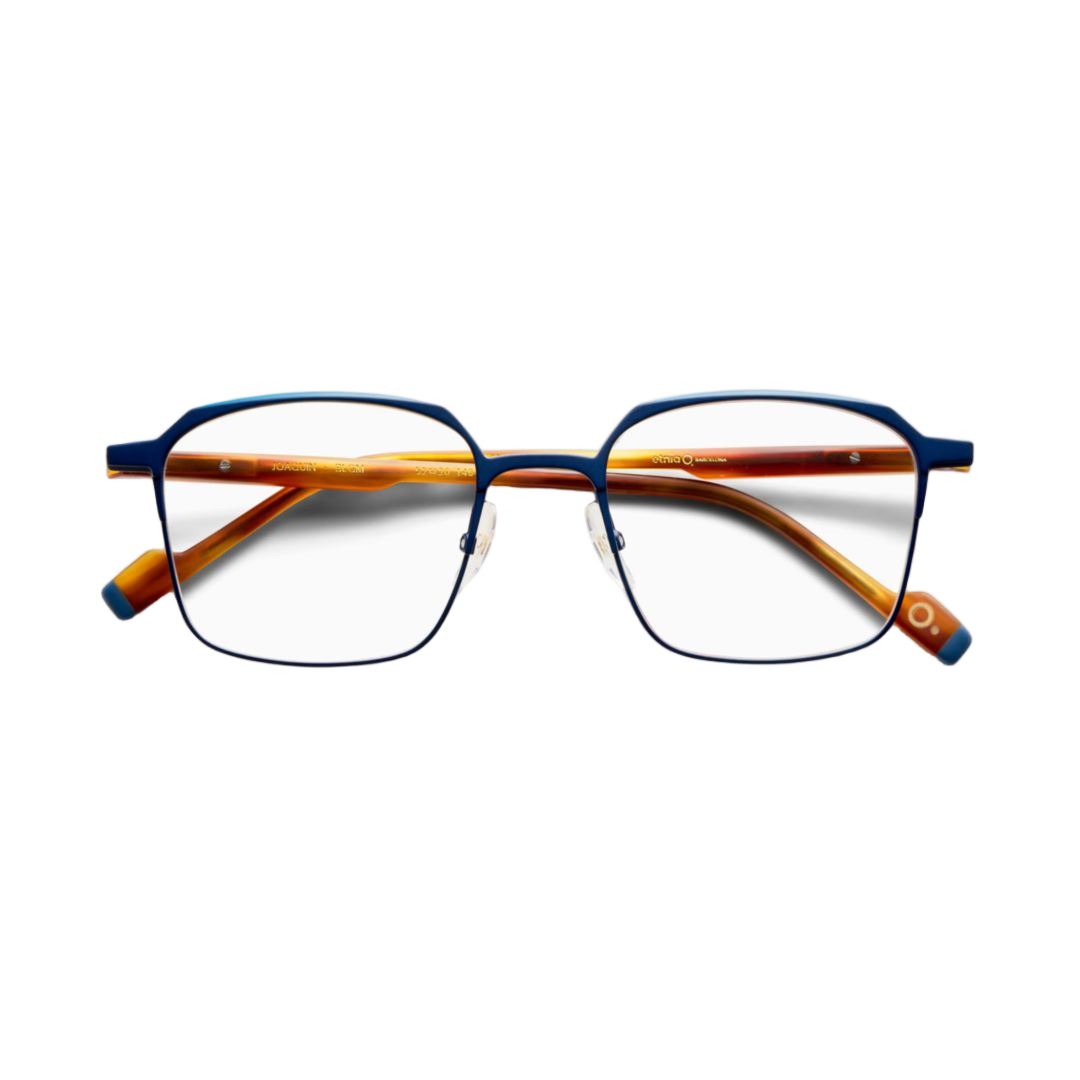 Joaquin Square Frame Eyeglasses with Gradient Temples