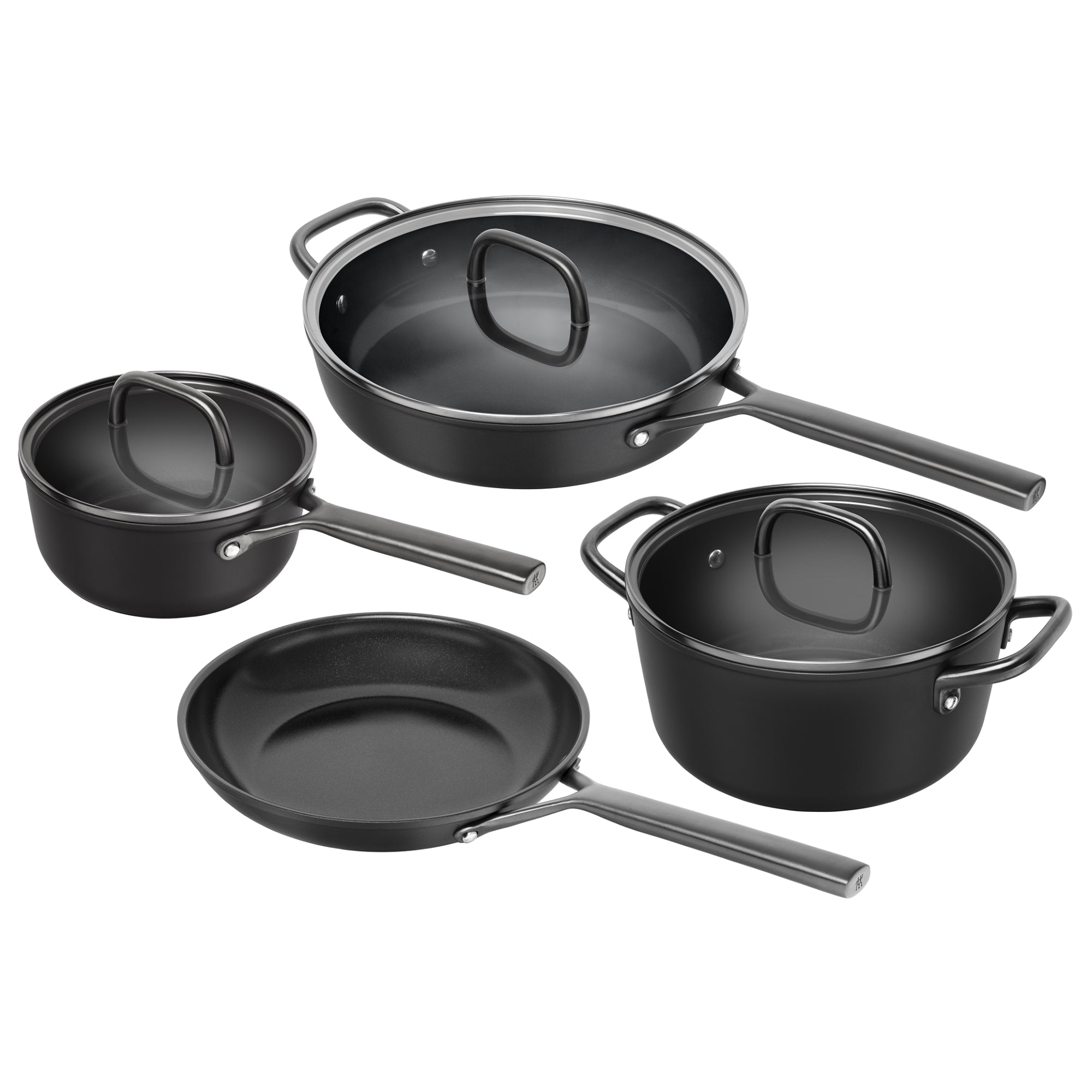 ZWILLING Milano 7-pc Aluminum Ceramic Nonstick Cookware Set