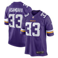 Brian Asamoah Minnesota Vikings Nike   Game Jersey - Purple