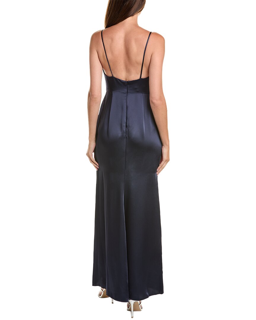 Dessy Collection Cowl Neck Maxi Dress