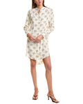 KULE Button Front Mini Dress