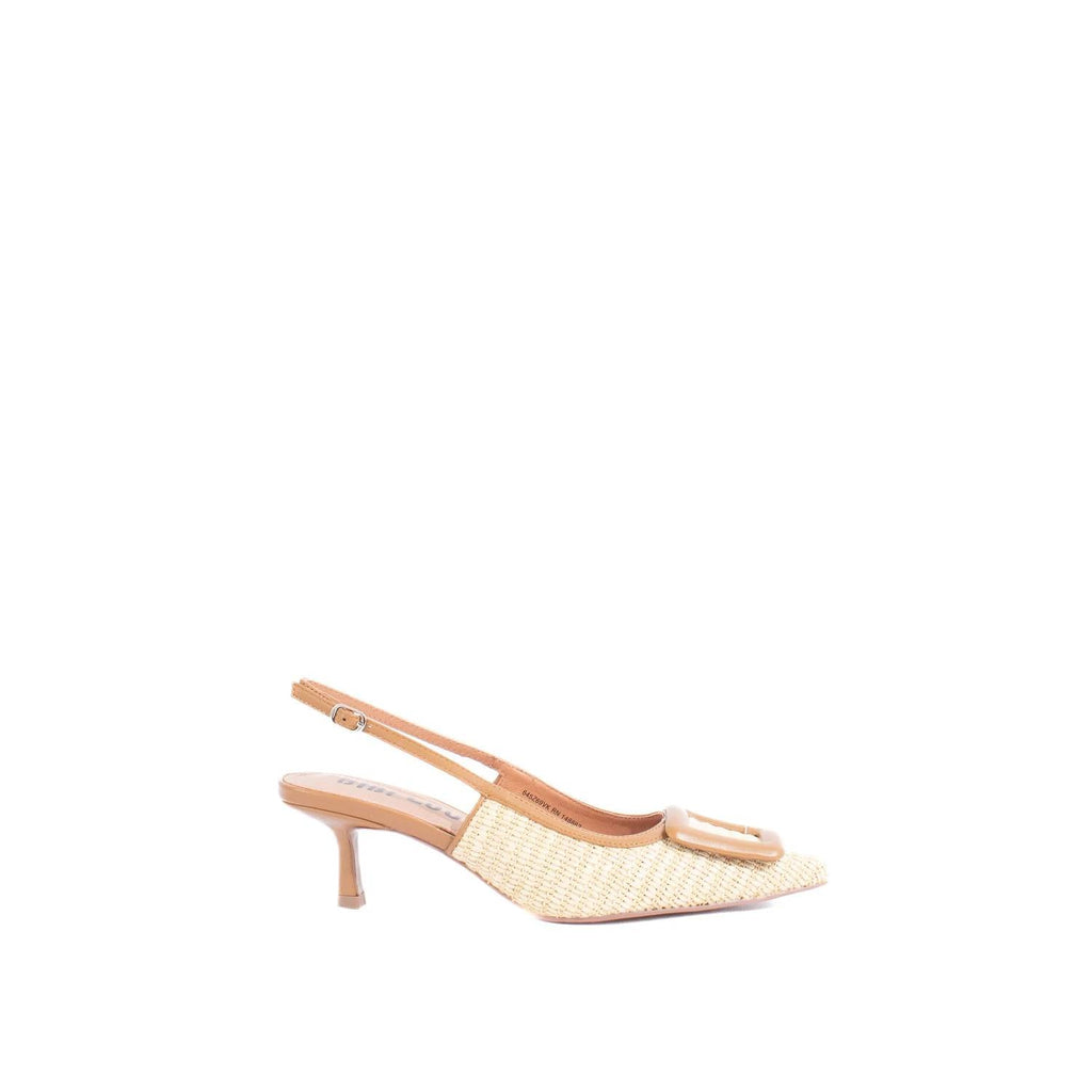 Women's Bonnie Flat Slingback Heel In Tan