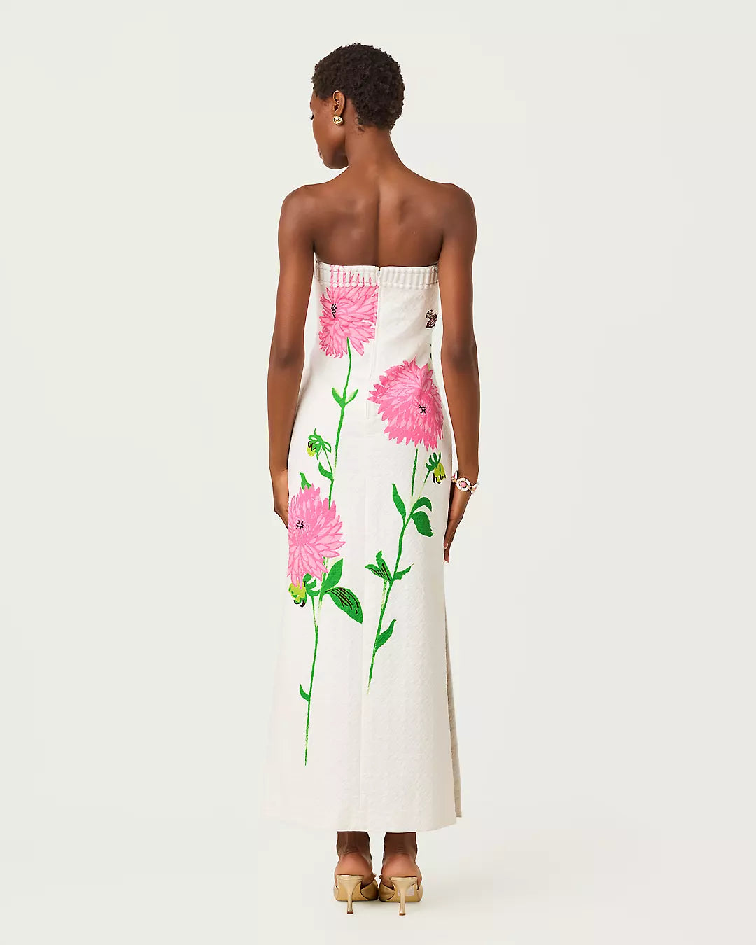 Elyse Strapless Stretch Maxi Dress