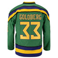 Men's Anaheim Ducks Goldberg #33 Green Breakaway jersey