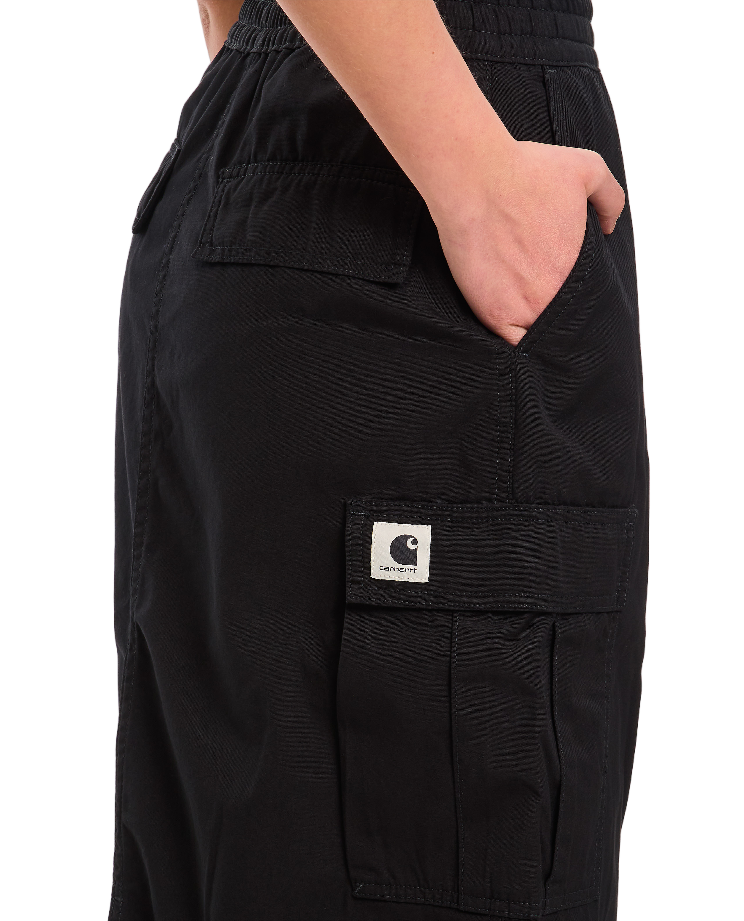 Black Jet Cargo Skirt