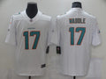 Men's Miami Dolphins Jaylen Waddle #17 White Game Jersey1