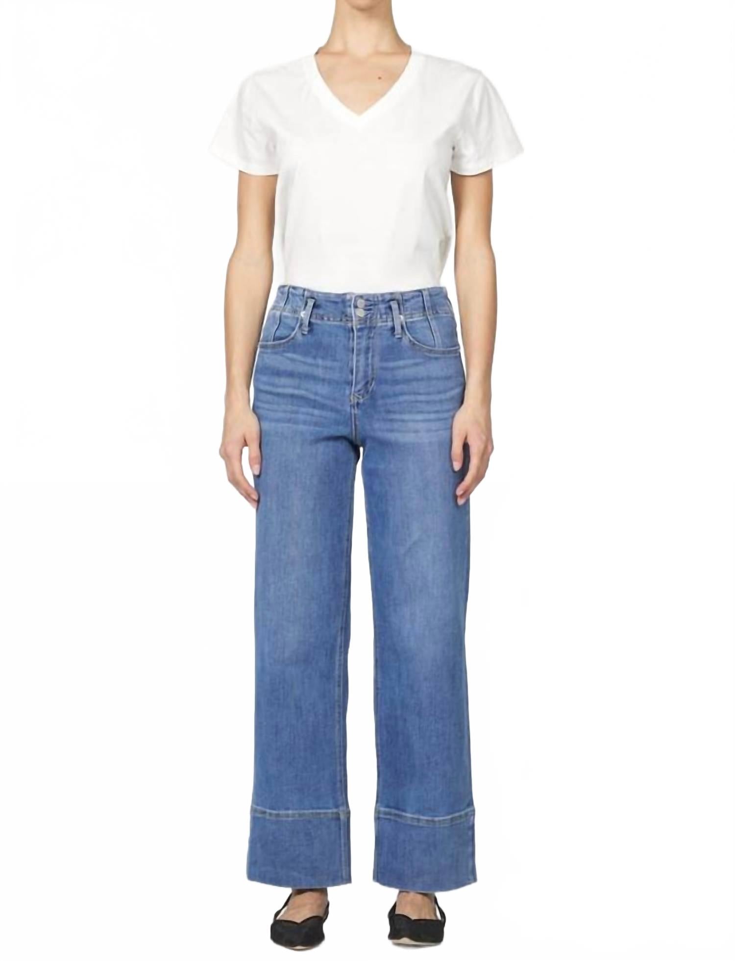 Holly Straight Leg Jean In Bloomtone