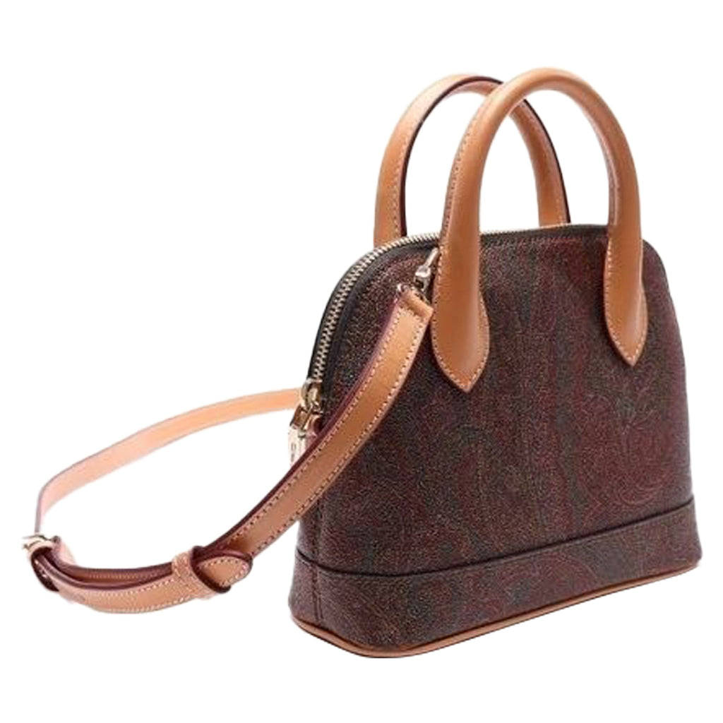 Paisley Top Handle Tote Bag Stamp: