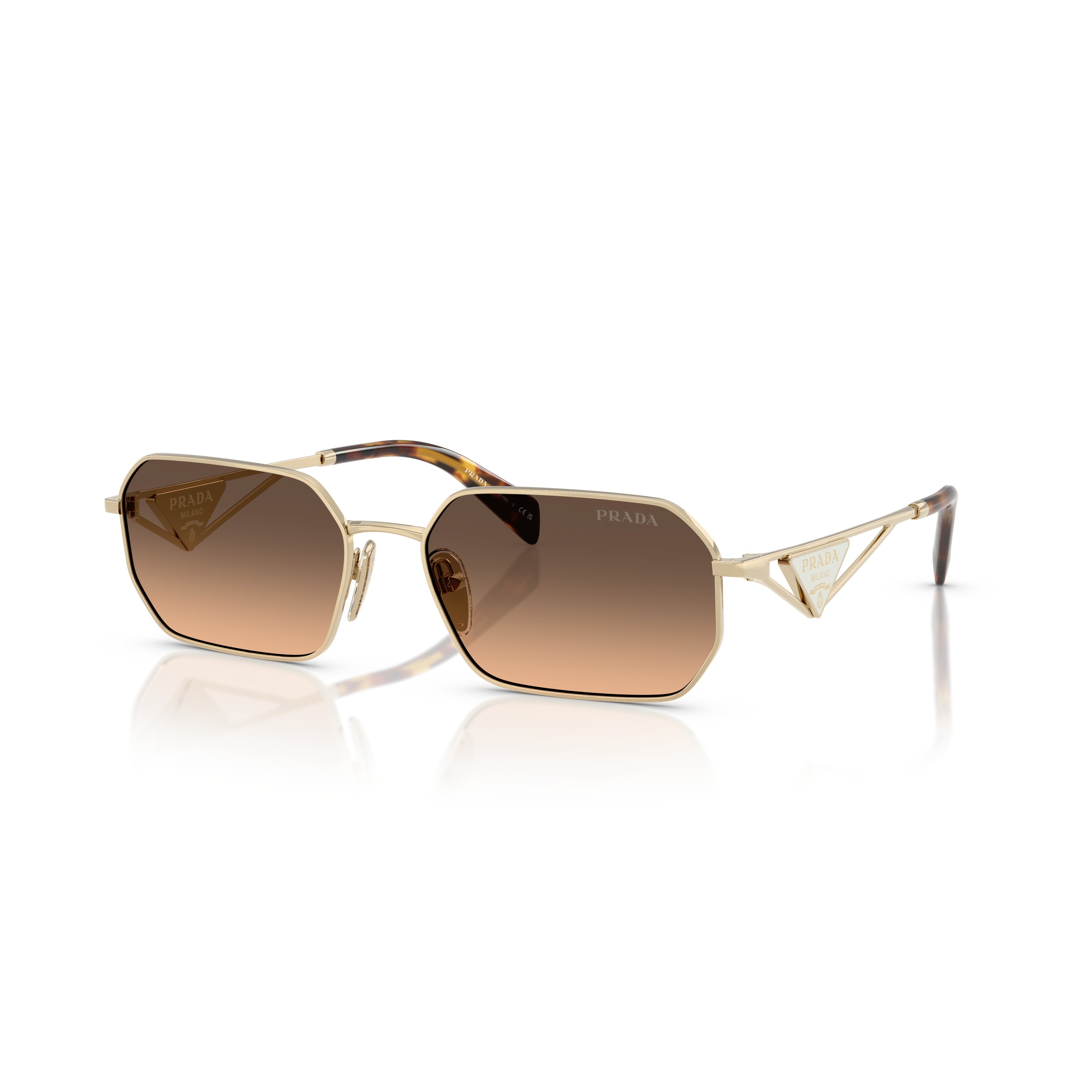 0pr A51s Octagonal Steel Sunglasses