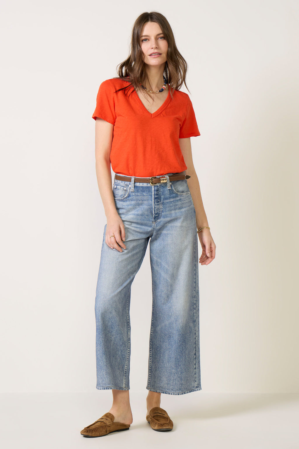 Women's The Slub Vee T-Shirt