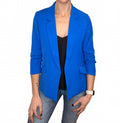 Elexa Layering Blazer In Electric Blue